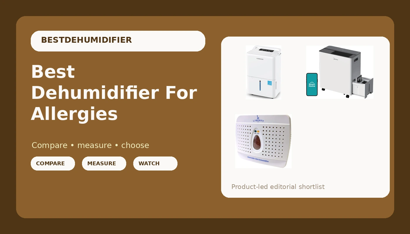 Best Dehumidifier For Allergies - DehumidifierPicks review with measurements and honest opinion