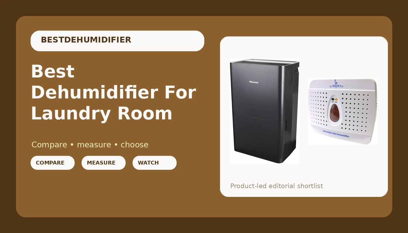 Best Dehumidifier For Laundry Room - DehumidifierPicks review with measurements and honest opinion