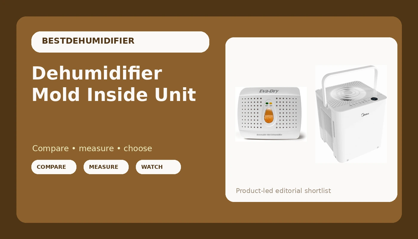 Dehumidifier Mold Inside Unit - DehumidifierPicks review with measurements and honest opinion