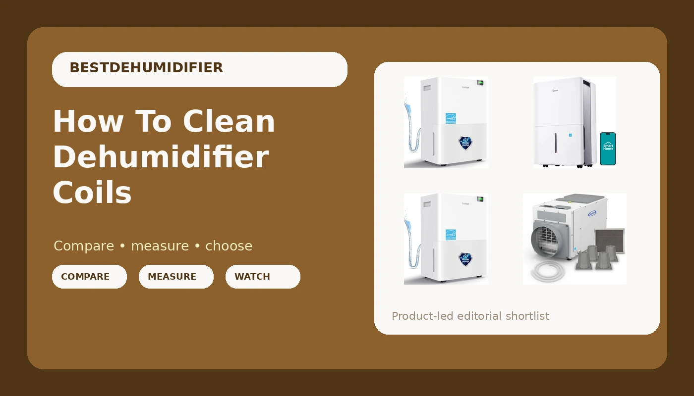 How To Clean Dehumidifier Coils - DehumidifierPicks review with measurements and honest opinion