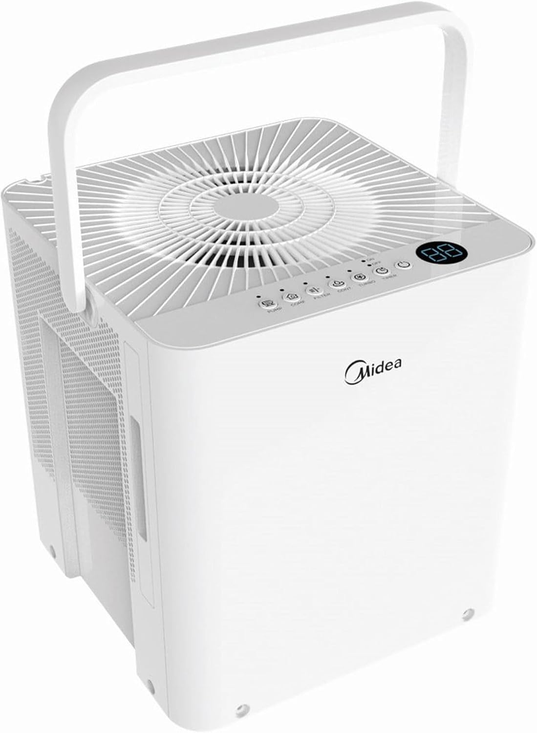 - Midea Cube 50 Pint Dehumidifier, 4,500 Sq. Ft, Smart Control, ENERGY STAR | With Drain Hose, ENERGY STAR Most Efficient 2022, Works with Alexa, Quiet Operation for Basement, Home