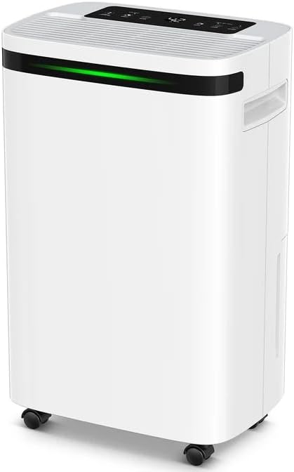 VEAGASO 34 Pint/D, 2500 Sq.Ft Dehumidifier for Basement with Drain Hose