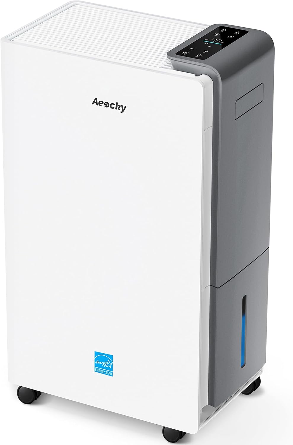 5000 Sq.Ft Dehumidifier, 100 Pint Smart Humidity Control, Drain Hose
