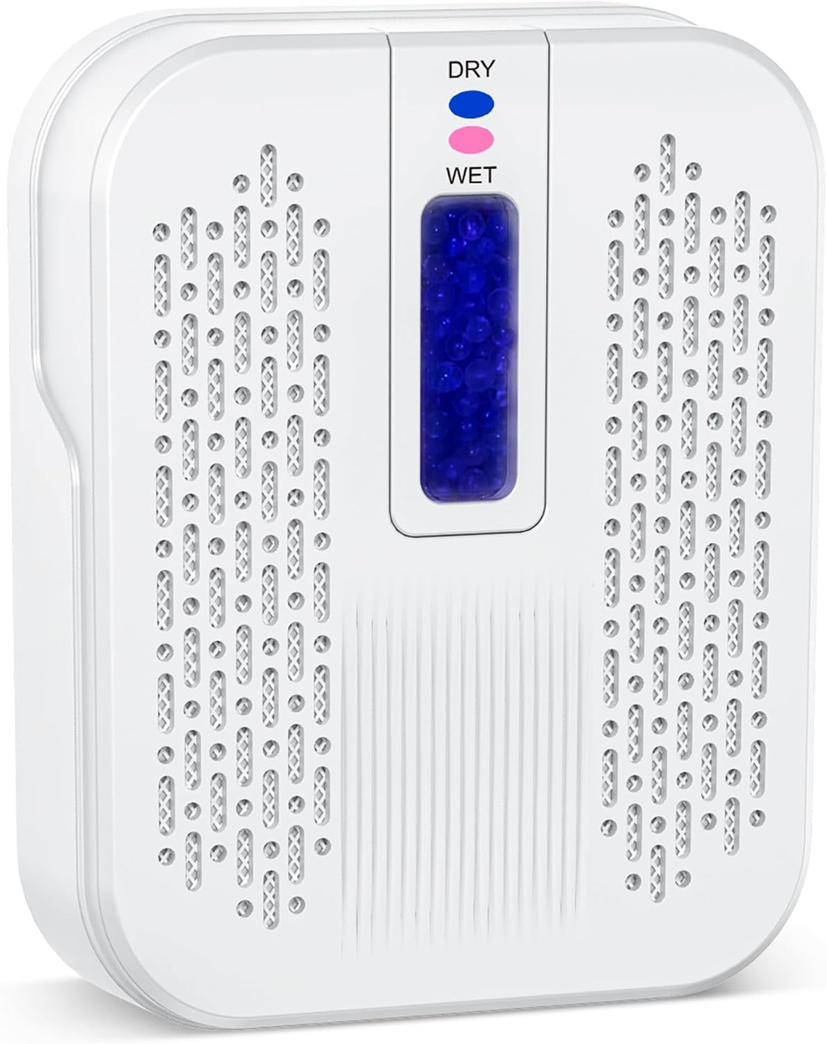Rechargeable Small Dehumidifier for Bathroom, Detachable Hanging Dehumidifier for Bedroom, Gun Safe, Closet, Portable Moisture Absorbers with Dual-Sided Suction
